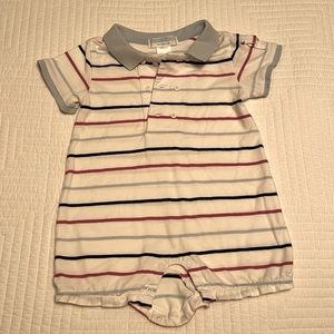 Janie and Jack “Layette” collection romper 6-12 months